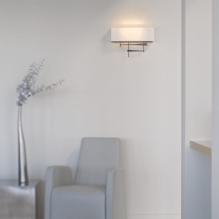 Hubbardton Forge 207675-SKT-07-SE1606 LED Wall Sconce, Dark Smoke