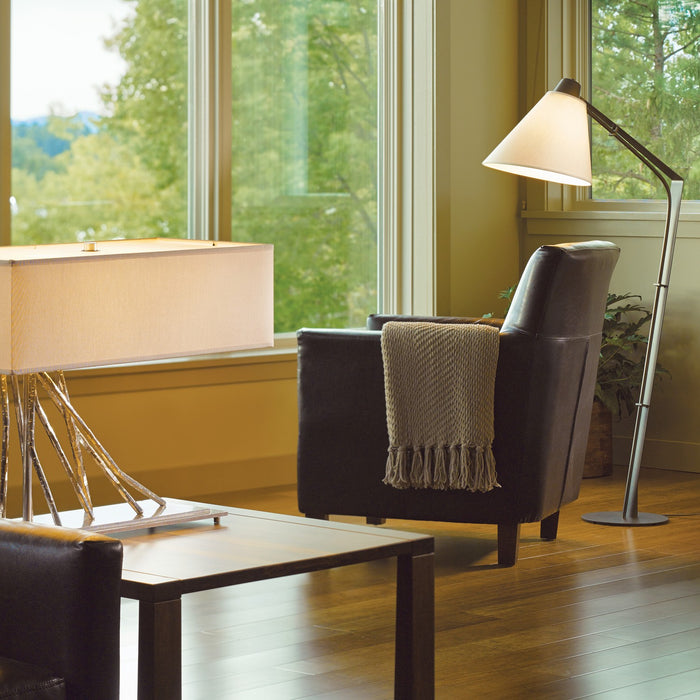 Hubbardton Forge 232860-SKT-07-SF1348 One Light Floor Lamp, Dark Smoke