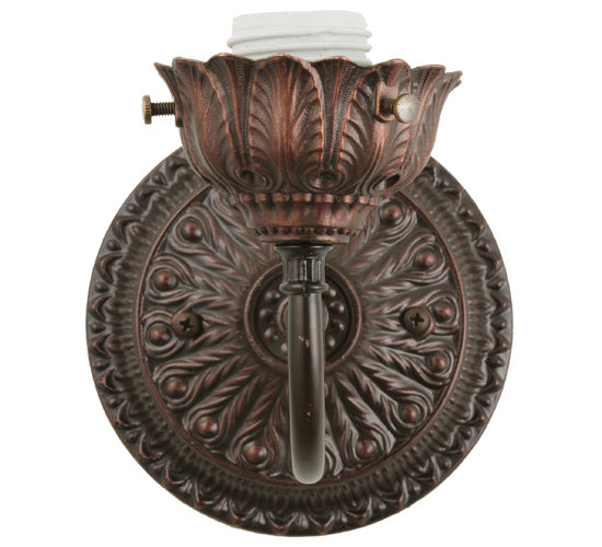 Meyda Tiffany 20105 One Light Wall Sconce Hardware, Mahogany Bronze