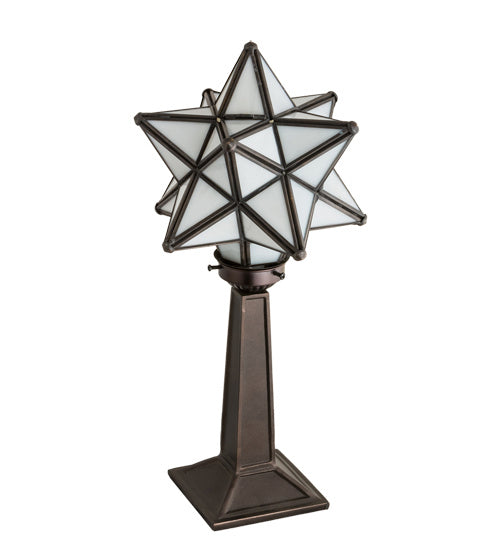 Meyda Tiffany 18473 One Light Accent Lamp, White