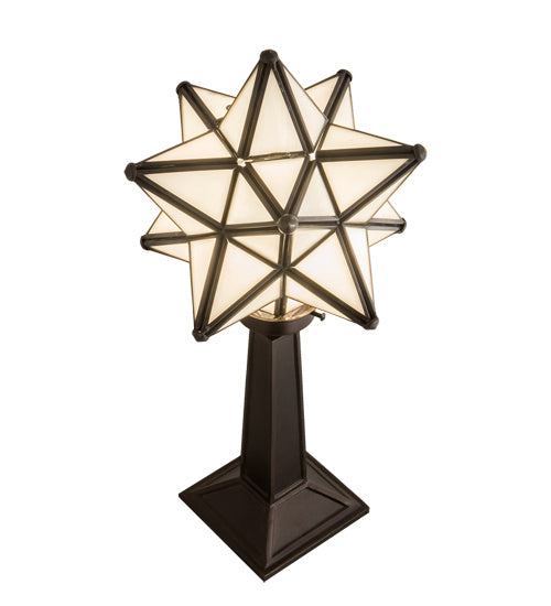 Meyda Tiffany 18473 One Light Accent Lamp, White