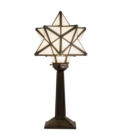 Meyda Tiffany 18473 One Light Accent Lamp, White