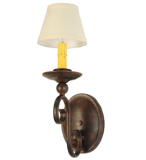 Meyda Tiffany 125829 Two Light Wall Sconce, Black Metal