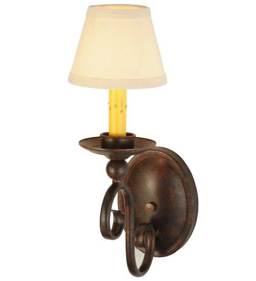 Meyda Tiffany 125829 Two Light Wall Sconce, Black Metal