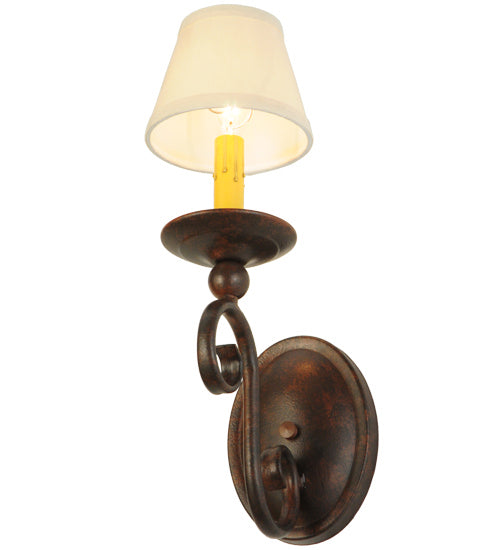 Meyda Tiffany 125829 Two Light Wall Sconce, Black Metal