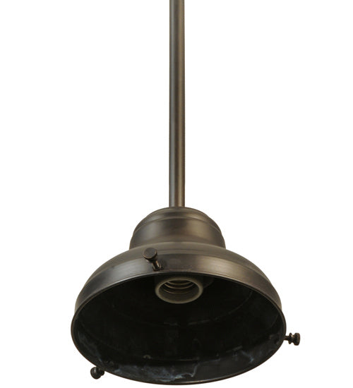 Meyda Tiffany 147618 One Light Pendant Hardware, Craftsman Brown