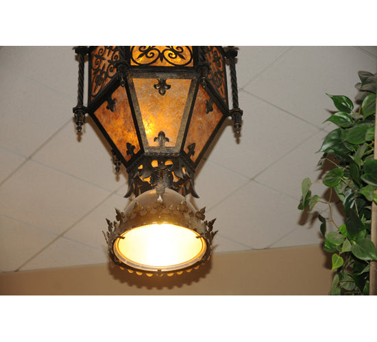 Meyda Tiffany 151903 Seven Light Pendant, Weathered Bronze