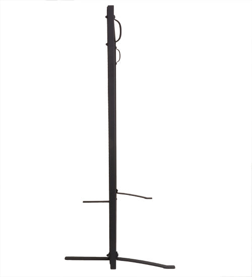 Meyda Tiffany 159676 Fireplace Screen, Black Satin Wrought Iron