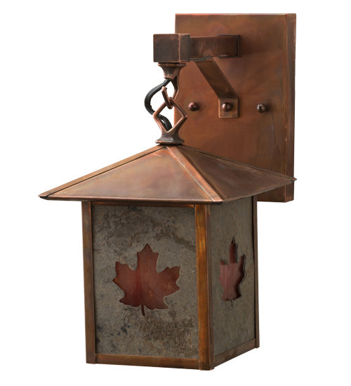 Meyda Tiffany 162730 One Light Wall Sconce, Vintage Copper