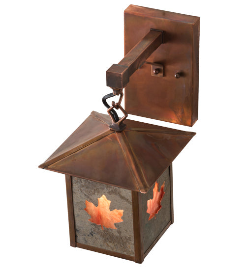 Meyda Tiffany 162730 One Light Wall Sconce, Vintage Copper