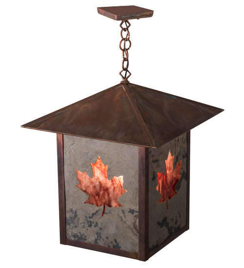 Meyda Tiffany 163424 Two Light Pendant, Vintage Copper