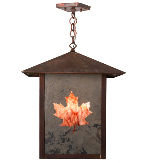 Meyda Tiffany 163424 Two Light Pendant, Vintage Copper