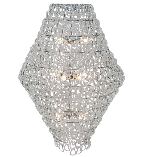Meyda Tiffany 164487 12 Light Pendant, Polished Nickel