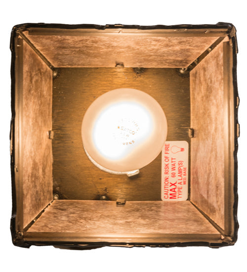 Meyda Tiffany 164758 One Light Mini Pendant, Antique Copper