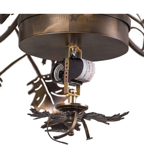 Meyda Tiffany 165485 11 Light Chandelier, Antique Copper