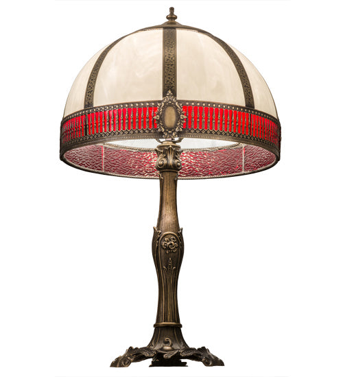 Meyda Tiffany 135298 One Light Table Lamp, Craftsman Brown