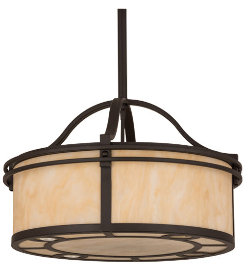 Meyda Tiffany 160604 12 Light Pendant, Oil Rubbed Bronze