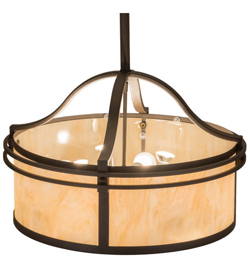 Meyda Tiffany 160604 12 Light Pendant, Oil Rubbed Bronze