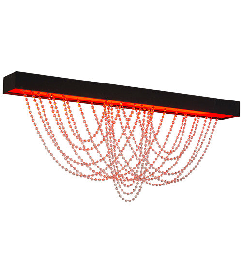 Meyda Tiffany 162692 LED Flushmount, Flat Black