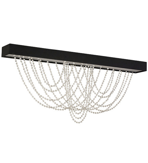 Meyda Tiffany 162692 LED Flushmount, Flat Black