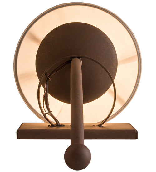 Meyda Tiffany 163389 One Light Wall Sconce, Antique Rust