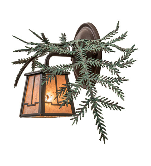 Meyda Tiffany 164591 One Light Wall Sconce, Timeless Bronze