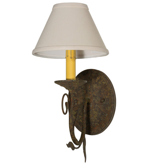 Meyda Tiffany 165111 One Light Wall Sconce, Organic Rust