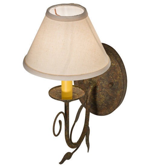 Meyda Tiffany 165111 One Light Wall Sconce, Organic Rust