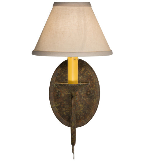 Meyda Tiffany 165111 One Light Wall Sconce, Organic Rust