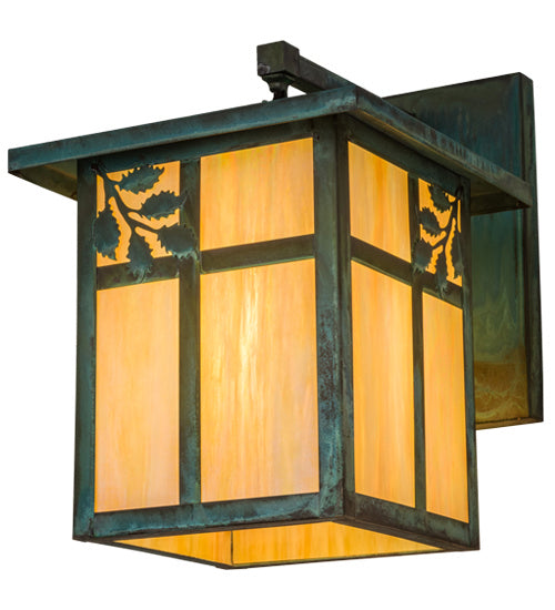 Meyda Tiffany 165194 One Light Wall Sconce, Verdigris