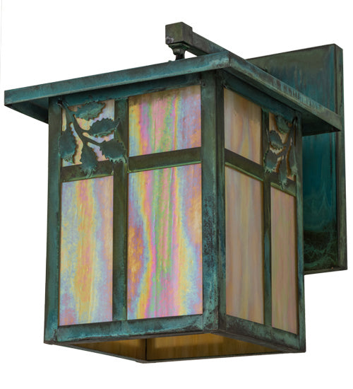 Meyda Tiffany 165194 One Light Wall Sconce, Verdigris