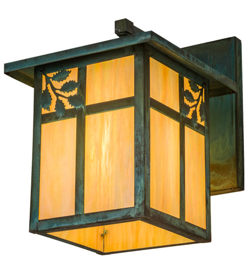 Meyda Tiffany 165194 One Light Wall Sconce, Verdigris