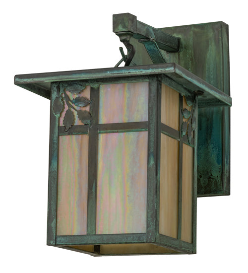 Meyda Tiffany 165196 One Light Wall Sconce, Verdigris