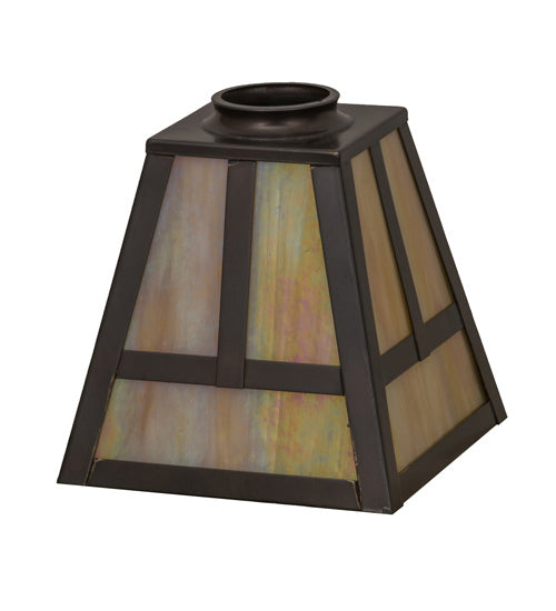Meyda Tiffany 52019 Shade, Craftsman Brown