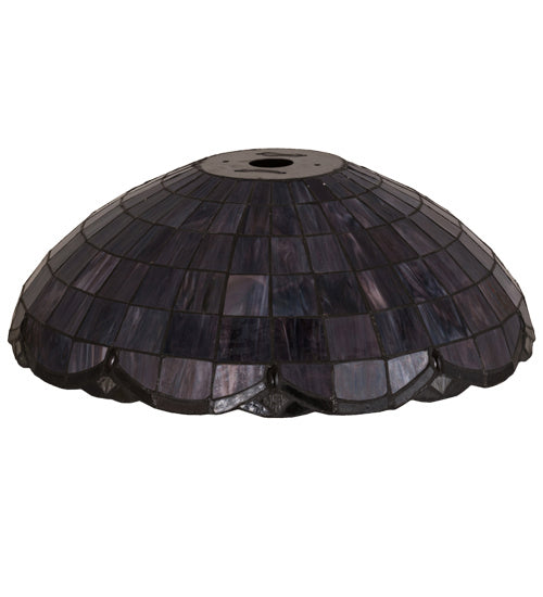 Meyda Tiffany 78094 Shade, Pbagwg Plbr Zag Amber