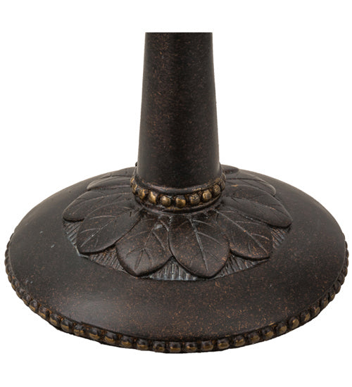 Meyda Tiffany 78119 Two Light Table Base, Mahogany Bronze