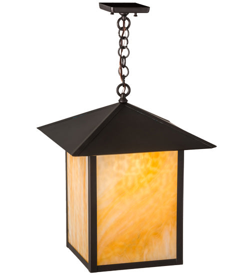 Meyda Tiffany 2151 One Light Pendant, Craftsman Brown