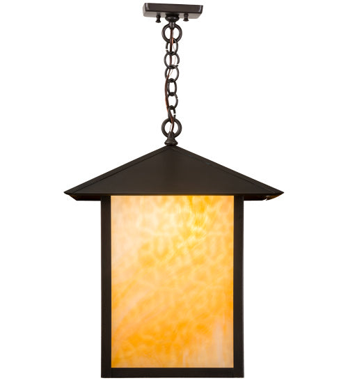 Meyda Tiffany 2151 One Light Pendant, Craftsman Brown
