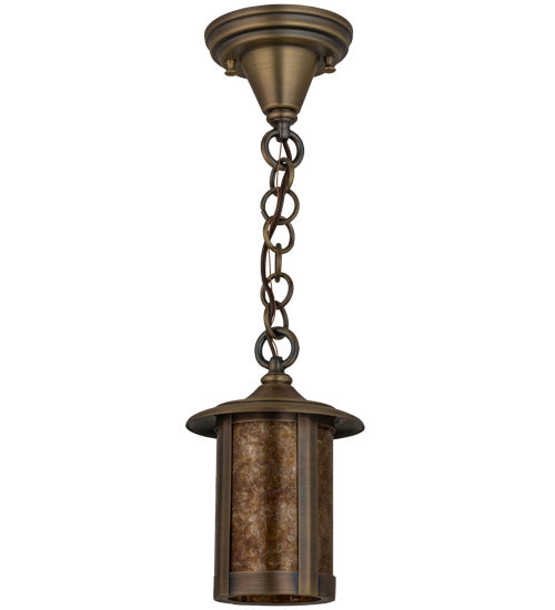 Meyda Tiffany 3399 One Light Mini Pendant, Antique Brass