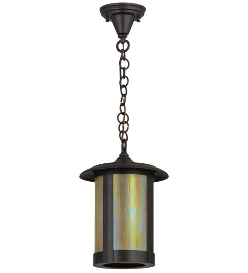 Meyda Tiffany 3434 One Light Pendant, Craftsman Brown