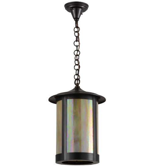 Meyda Tiffany 3463 One Light Pendant, Craftsman Brown