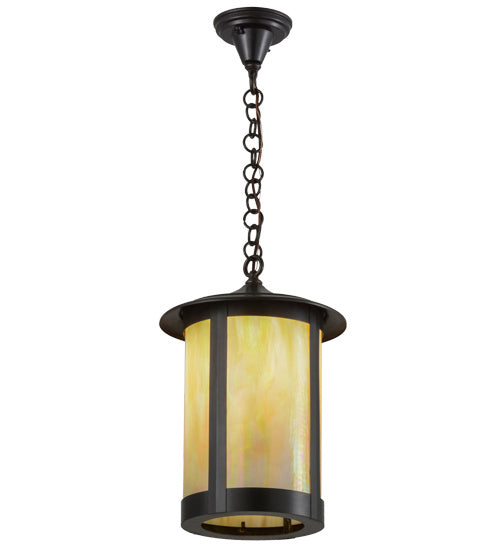 Meyda Tiffany 3463 One Light Pendant, Craftsman Brown
