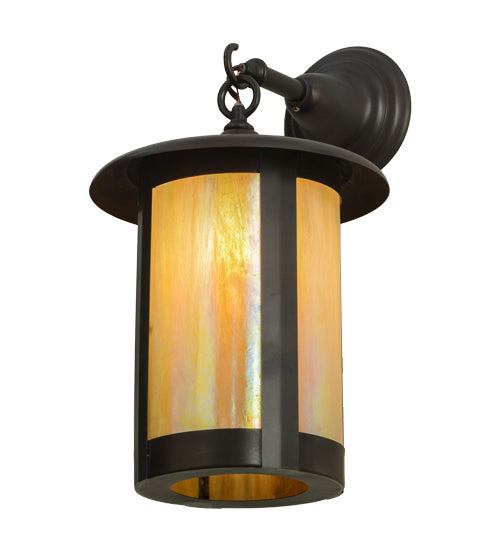 Meyda Tiffany 3679 One Light Wall Sconce, Craftsman Brown