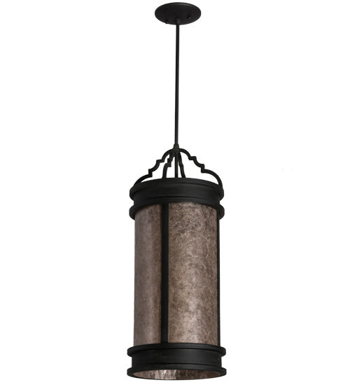 Meyda Tiffany 157289 One Light Pendant, Costello Black