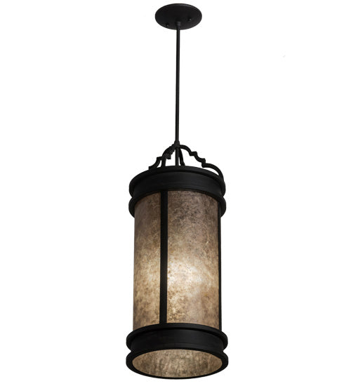 Meyda Tiffany 157289 One Light Pendant, Costello Black
