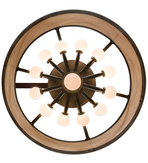 Meyda Tiffany 157912 13 Light Pendant, Nortec Bronze