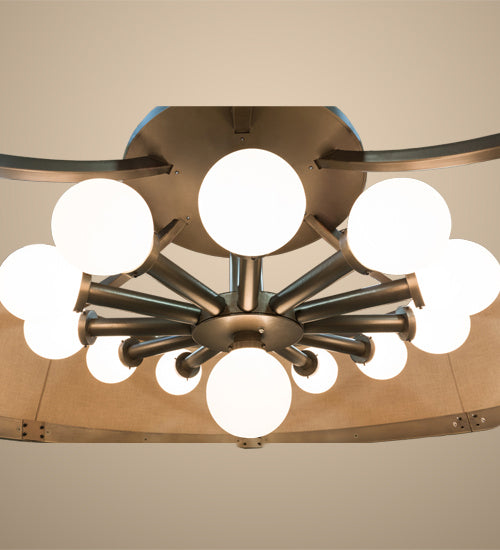 Meyda Tiffany 157912 13 Light Pendant, Nortec Bronze