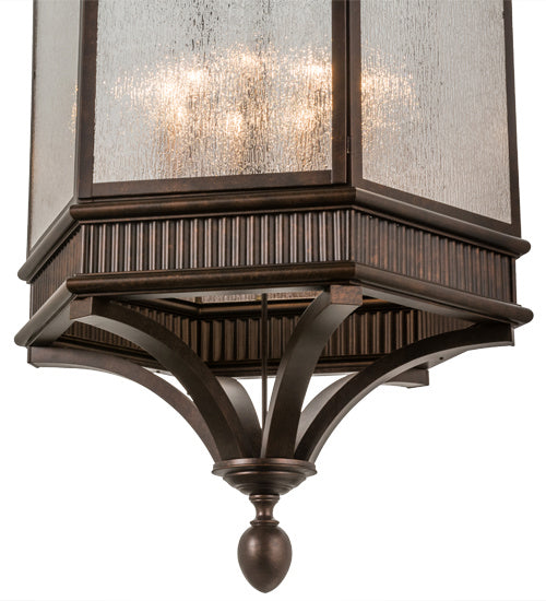 Meyda Tiffany 160897 Nine Light Pendant, Oil Rubbed Bronze