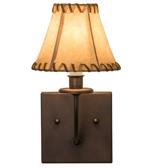 Meyda Tiffany 163135 One Light Wall Sconce, Mahogany Bronze