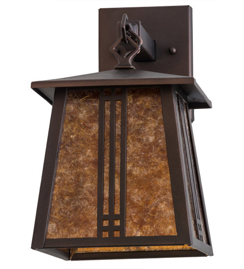 Meyda Tiffany 163872 One Light Wall Sconce, Mahogany Bronze
